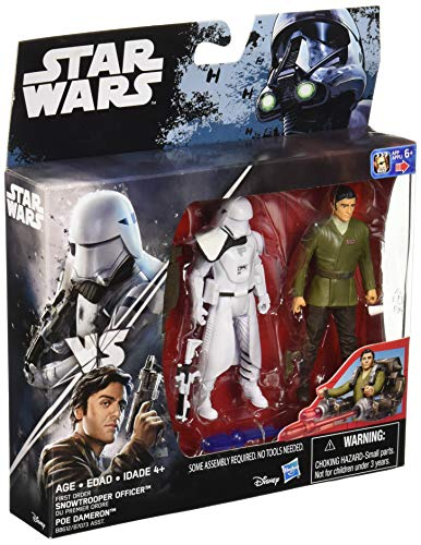 Foto 2 pulgar | Figura de Acción Star Wars El Despertar de la Fuerza Poe Dameron Y First Order Snowtrooper - Venta Internacional