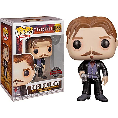Foto 3 pulgar | Figura ¡Funko Pop! Películas Tombstone #855 Doc Holiday con Copa Exclusiva - Venta Internacional