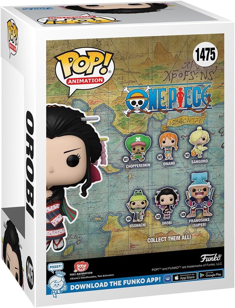Foto 5 pulgar | Figura de Vinilo Pop Anime: One Piece Orobi Wano Nico Robin - Venta Internacional