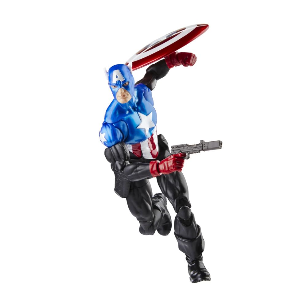 Foto 3 pulgar | Figura Avengers Marvel Legends Capitán América Bucky - Venta Internacional