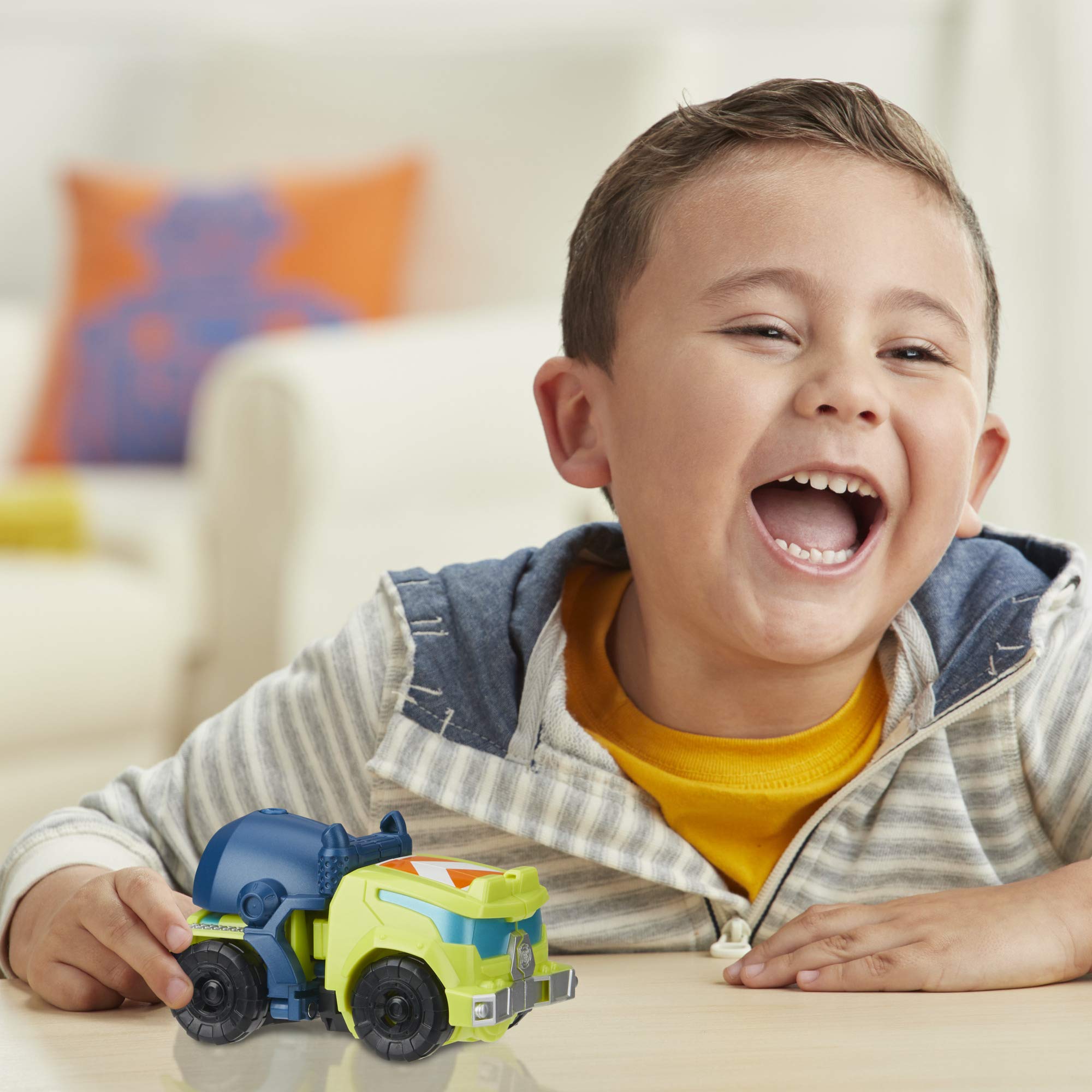 Foto 5 pulgar | Figura de Acción Transformers Playskool Héroes Rescue Bots Academy Salvage 11.43 cm - Venta Internacional