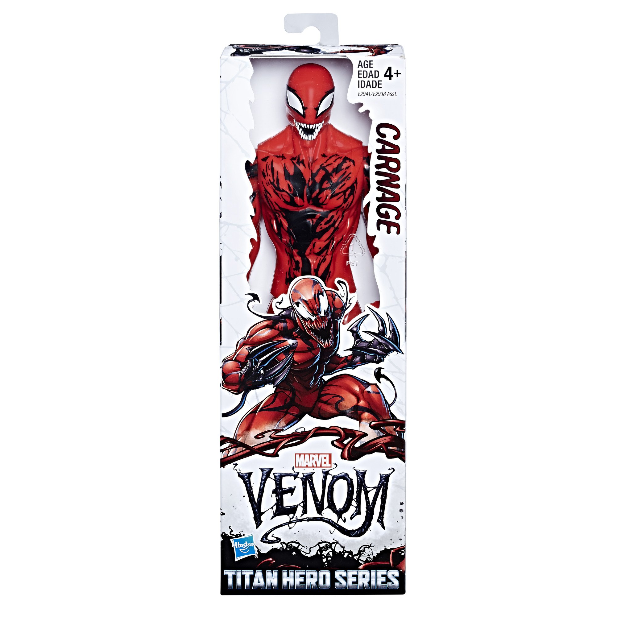 Foto 3 pulgar | Figura De Acción Marvel Venom Titan Hero Series Carnage - Venta Internacional