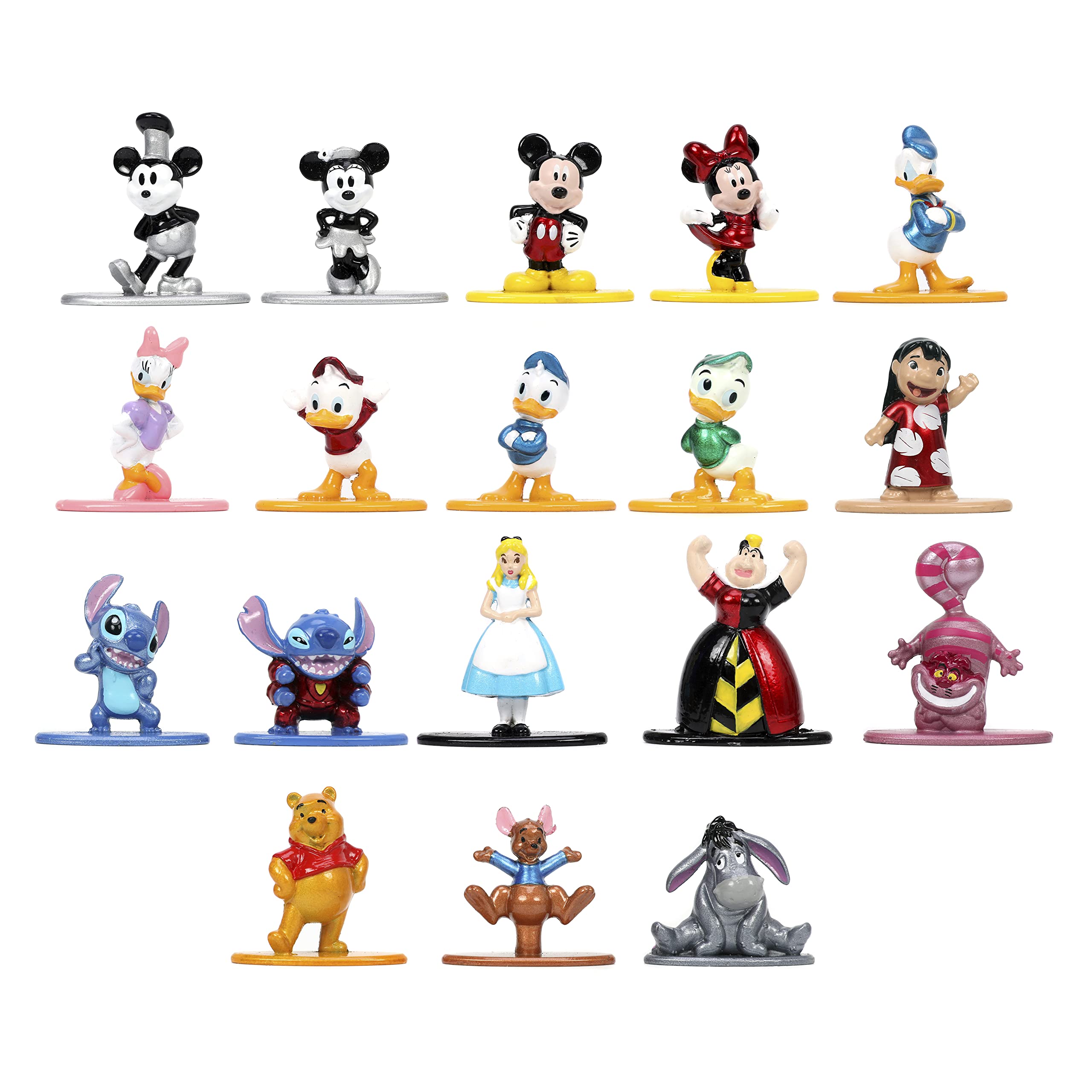 Foto 2 pulgar | Figuras Coleccionables Jada Toys Disney Series 1 Paquete de 18, 1.65 - Venta Internacional