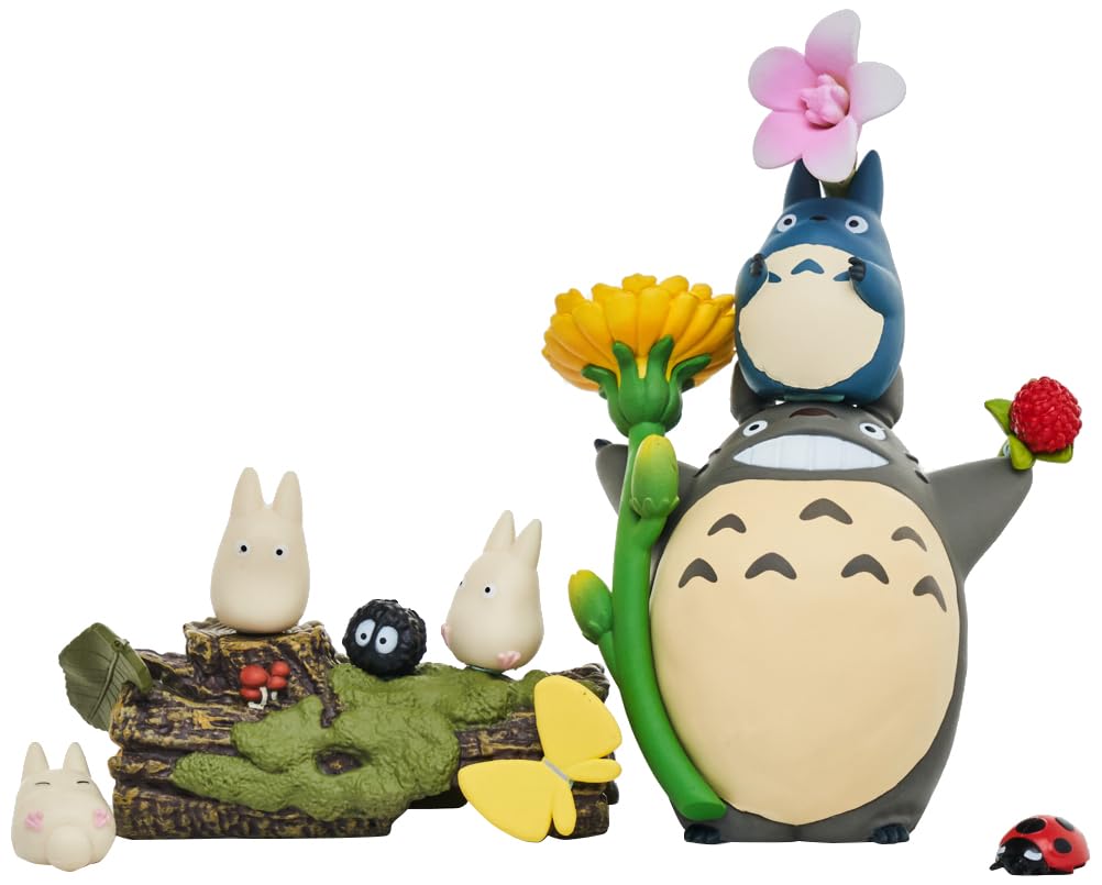 Foto 3 pulgar | Set de Figuras Apilables Studio Ghibli My Neighbor Totoro Flower - Venta Internacional