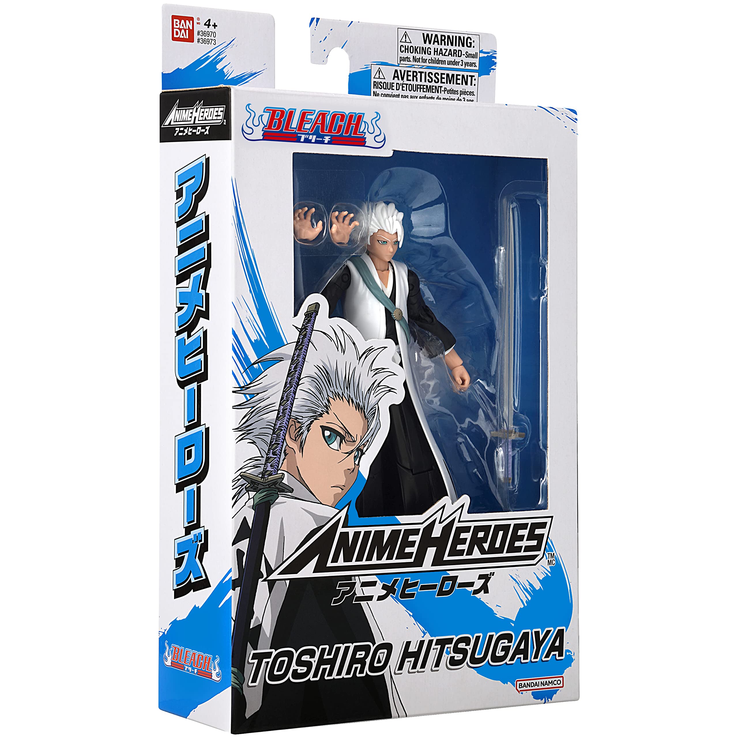 Foto 6 pulgar | Figura de Acción Anime Heroes Bleach Toshiro Hitsugaya - Venta Internacional