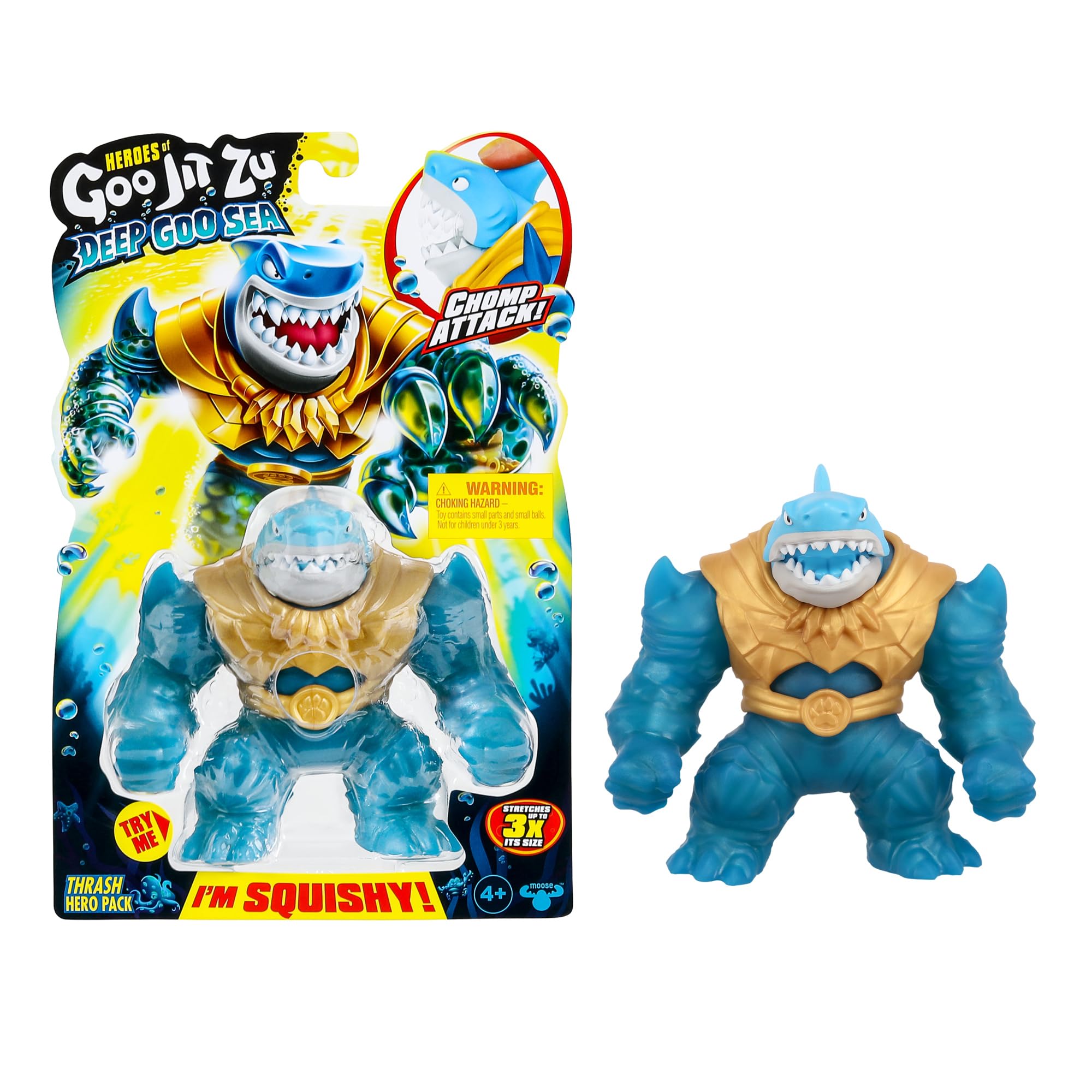 Paquete Héroe Toy Heroes Of Goo Jit Zu Deep Goo Sea Thrash - Venta Internacional