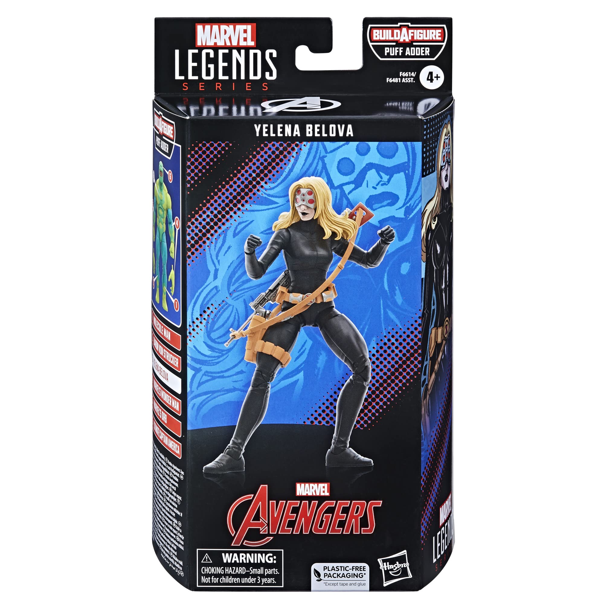 Foto 3 pulgar | Figura de Acción Marvel Legends Series Yelena Belova Black Widow - Venta Internacional