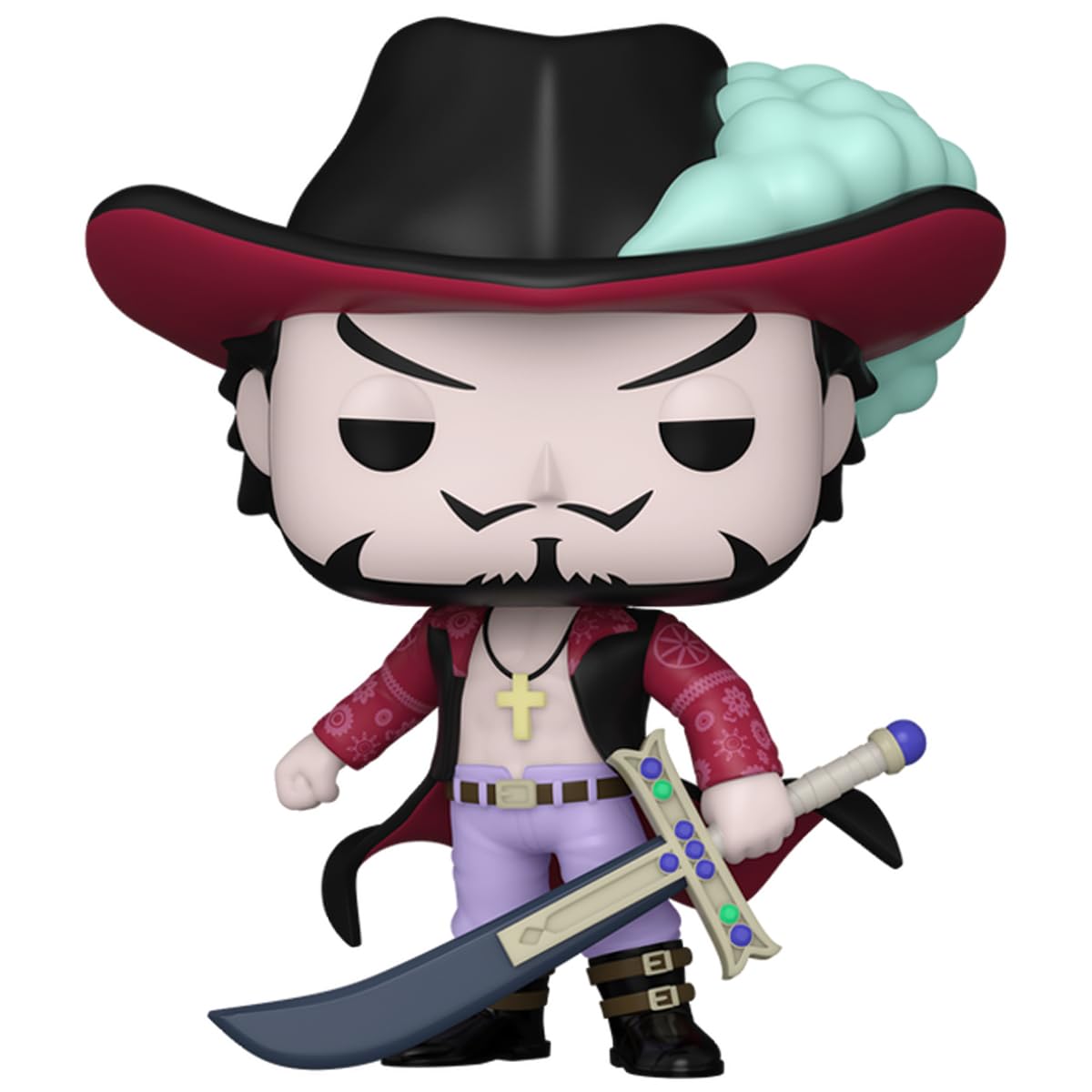 Figura de Vinilo Funko One Piece Dracule Mihawk Pop 10 9 Cm 1521 - Venta Internacional