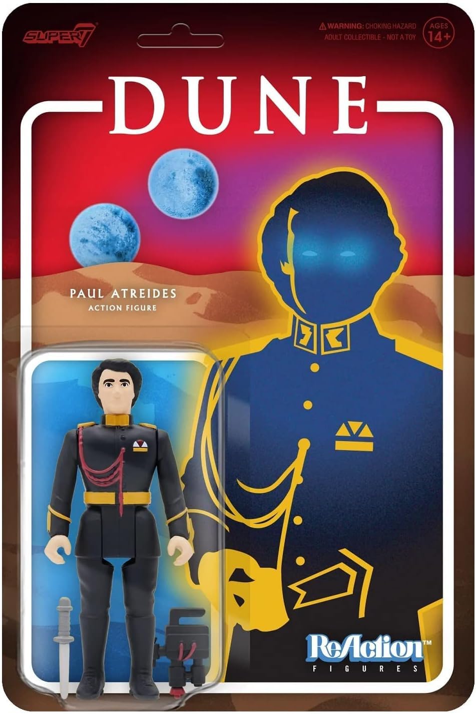 Figura de Acción Super7 Dune Paul Atreides 9,5 cm con Accesorio - Venta Internacional