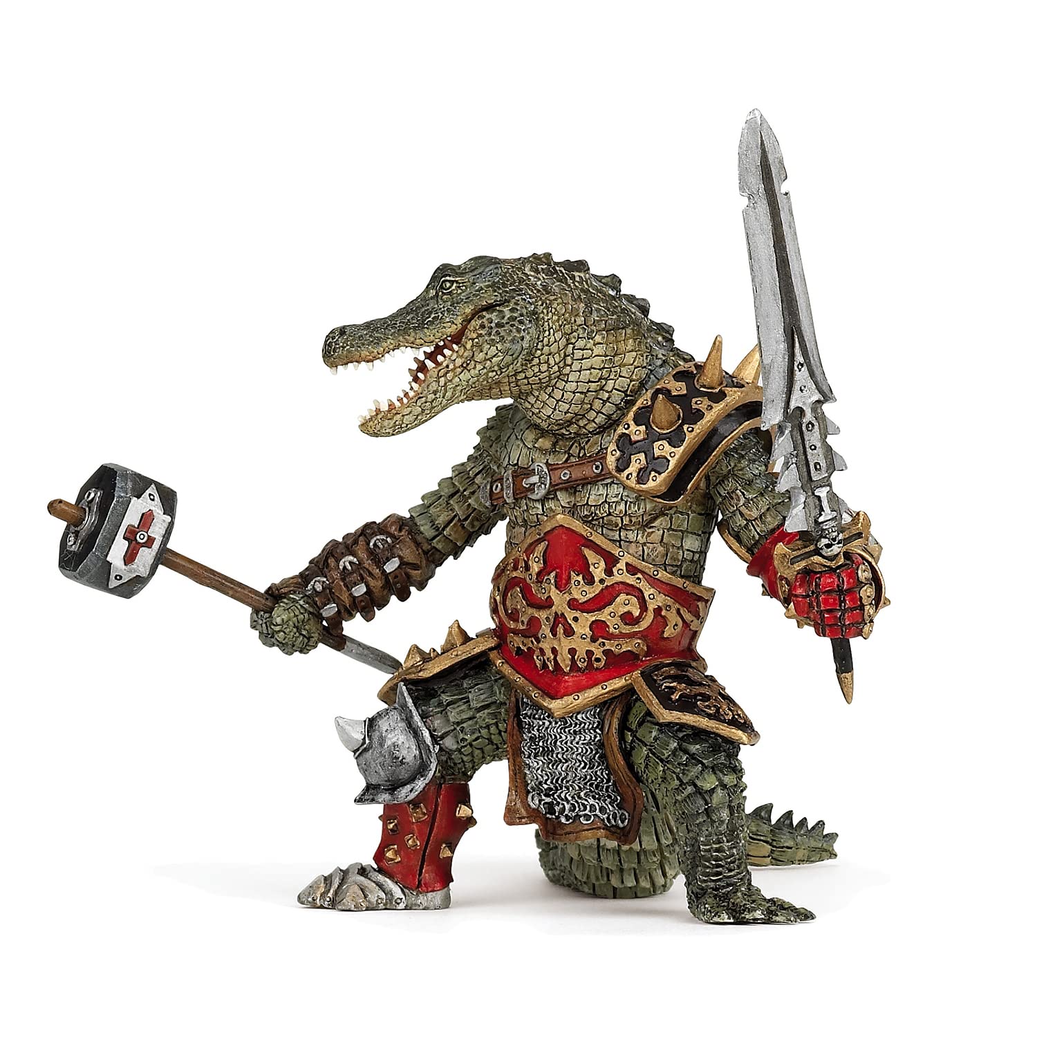 Foto 2 pulgar | Figura Papo Fantasy World Crocodile Mutant - Venta Internacional
