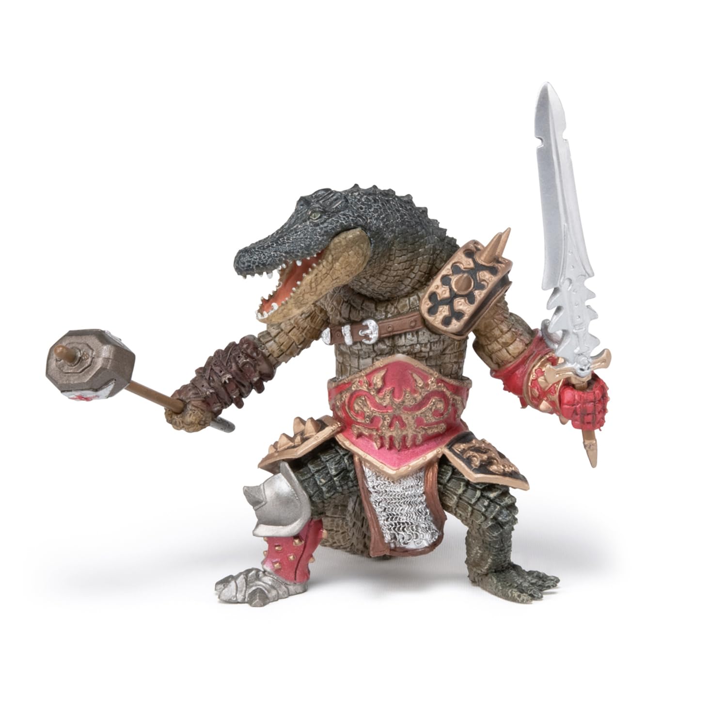 Foto 3 pulgar | Figura Papo Fantasy World Crocodile Mutant - Venta Internacional