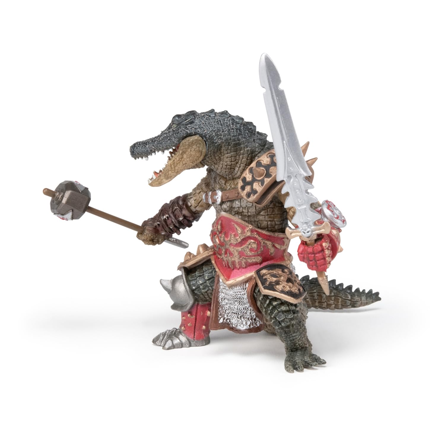 Foto 4 pulgar | Figura Papo Fantasy World Crocodile Mutant - Venta Internacional