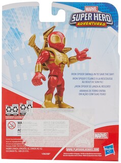 Foto 2 | Figura de Acción Playskool Heroes Marvel 5 Iron Spider - Venta Internacional