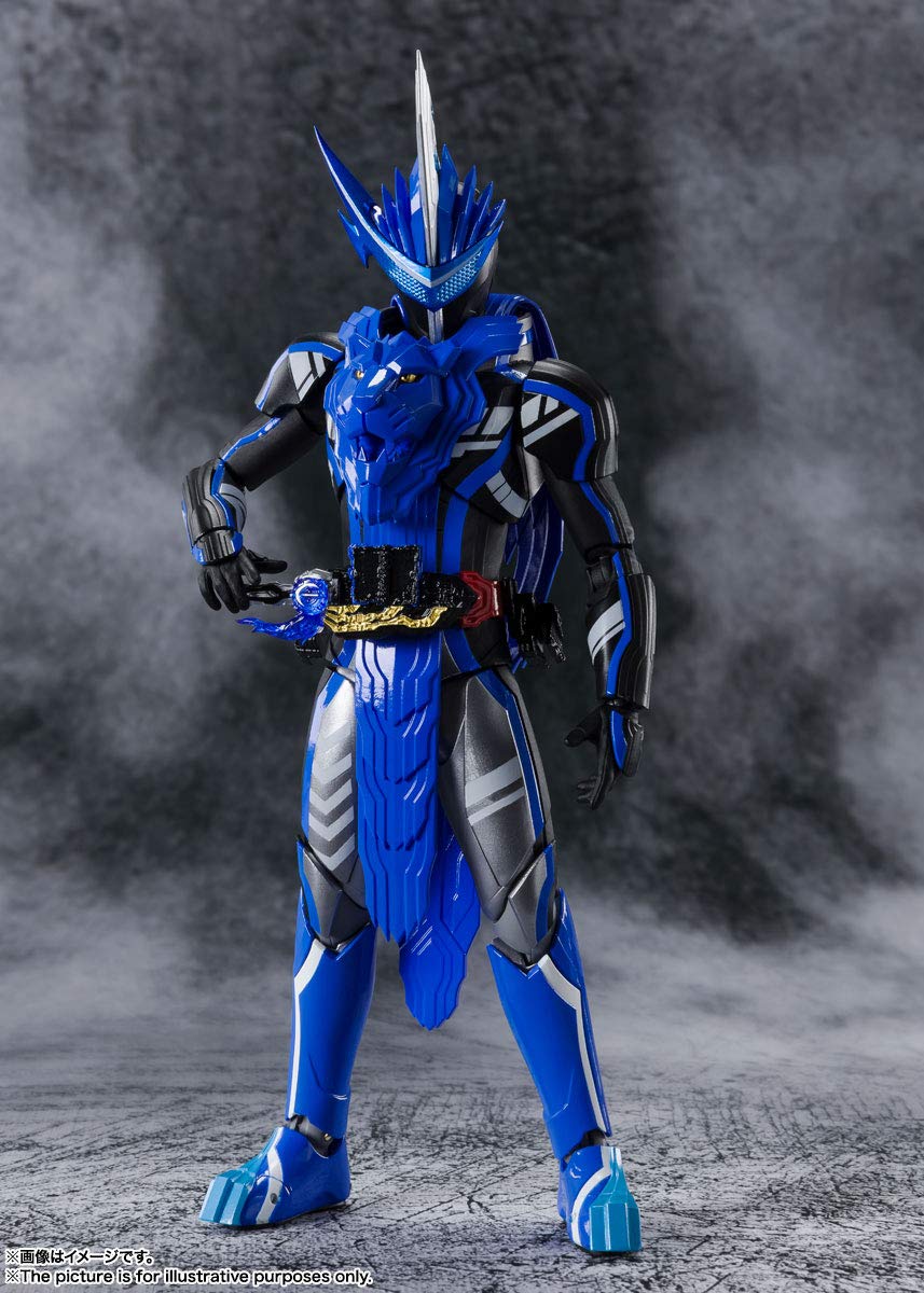 Foto 8 pulgar | Figura de Acción Tamashii Nations Kamen Rider Blades Lion Senki - Venta Internacional