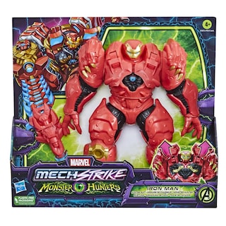 Foto 3 | Figura de Acción Hasbro Marvel Avengers Mech Strike Iron Man - Venta Internacional