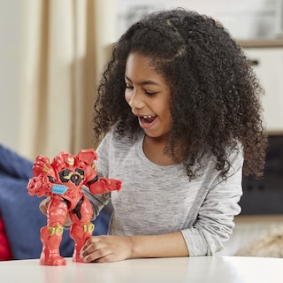 Foto 6 | Figura de Acción Hasbro Marvel Avengers Mech Strike Iron Man - Venta Internacional