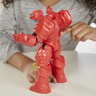 Foto 7 | Figura de Acción Hasbro Marvel Avengers Mech Strike Iron Man - Venta Internacional