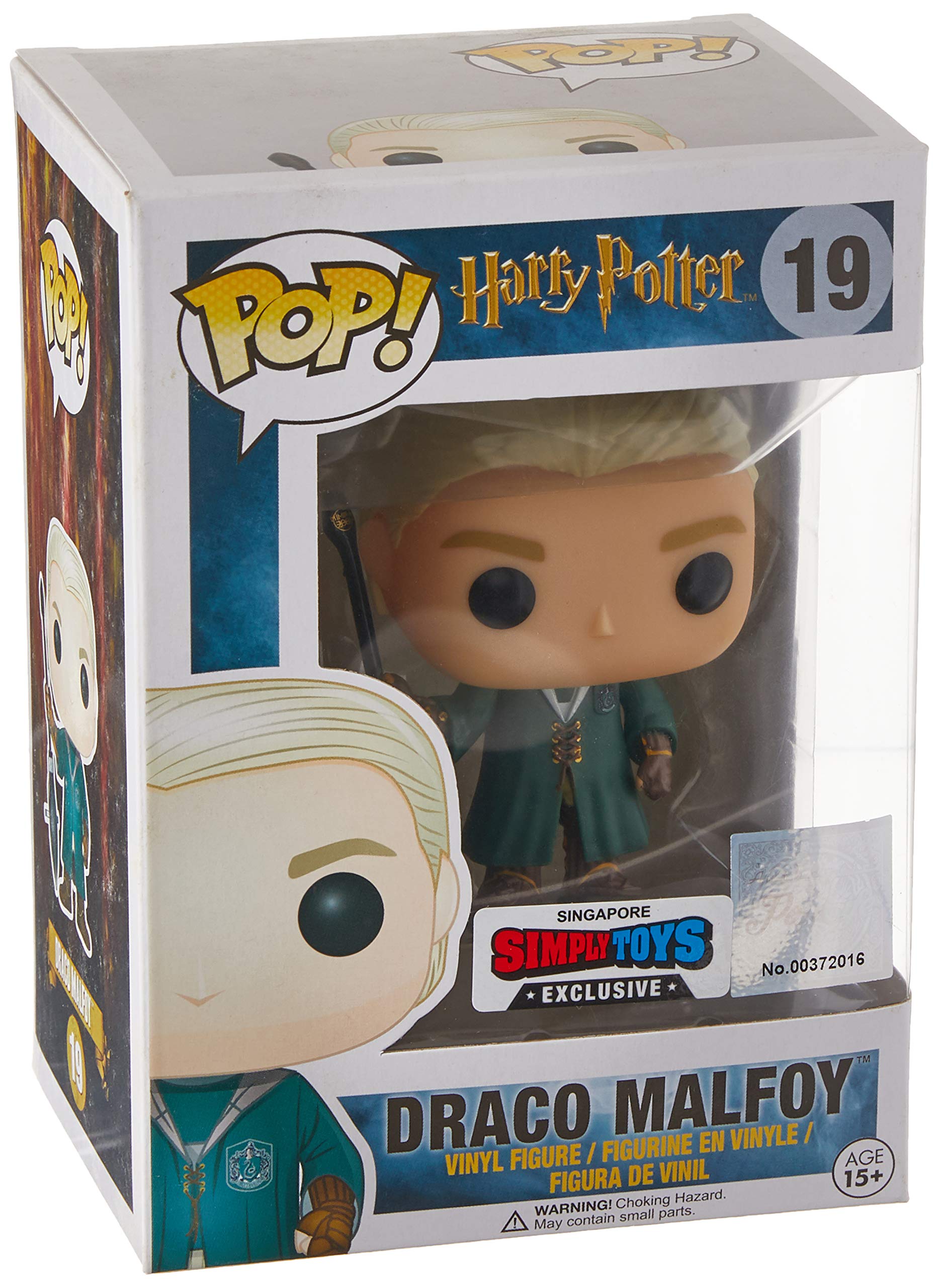 Foto 4 pulgar | Figura Funko de Quidditch De Harry Potter De Draco Malfoy 10 Cm - Venta Internacional