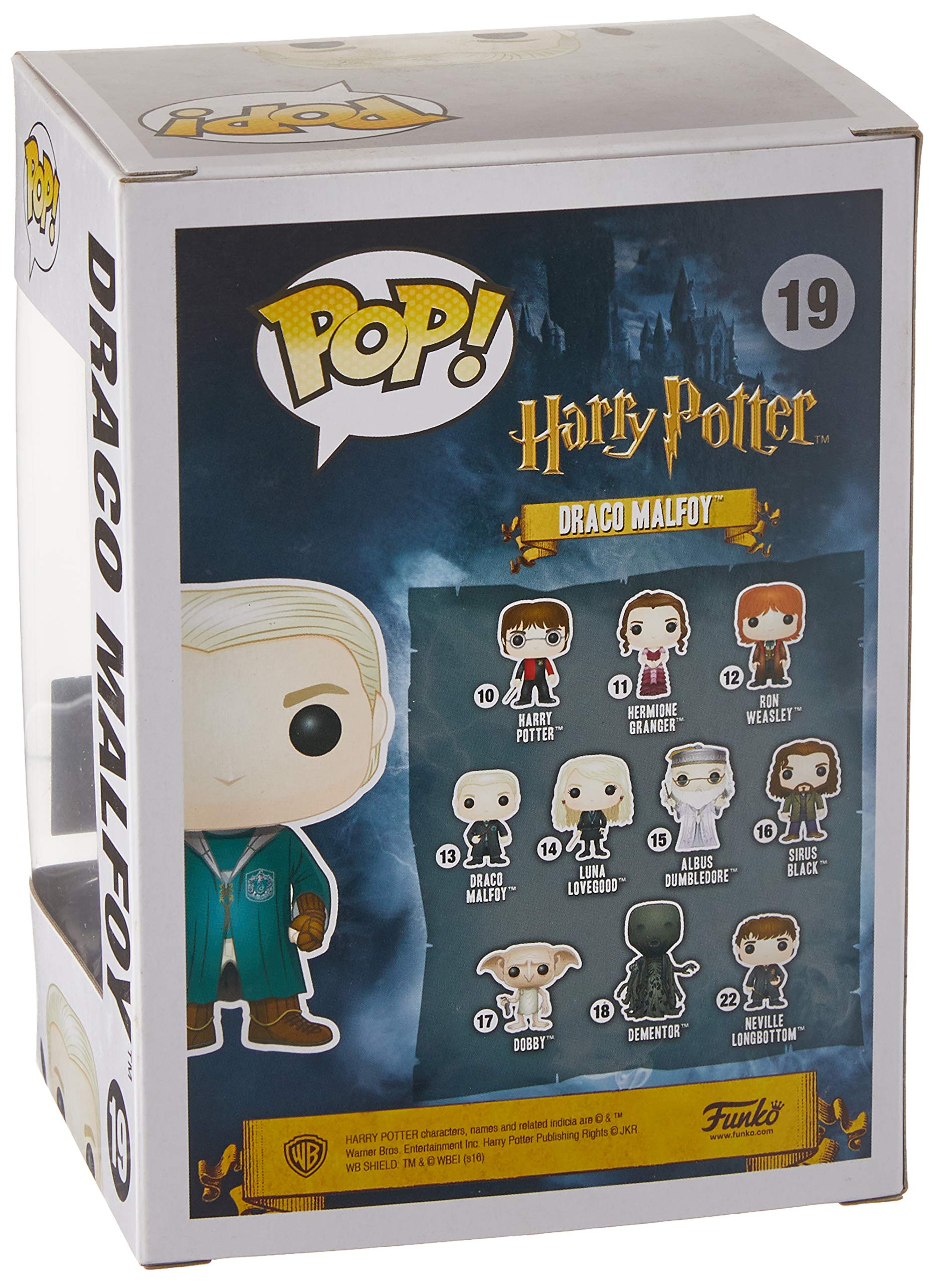 Foto 5 pulgar | Figura Funko de Quidditch De Harry Potter De Draco Malfoy 10 Cm - Venta Internacional
