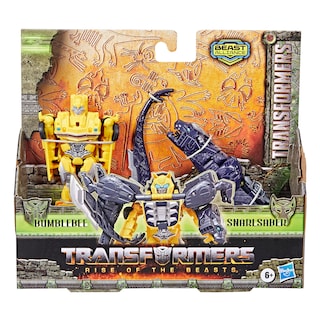 Foto 2 | Figura Transformers Rise Of The Beasts Bumblebee & Snarlsaber - Venta Internacional