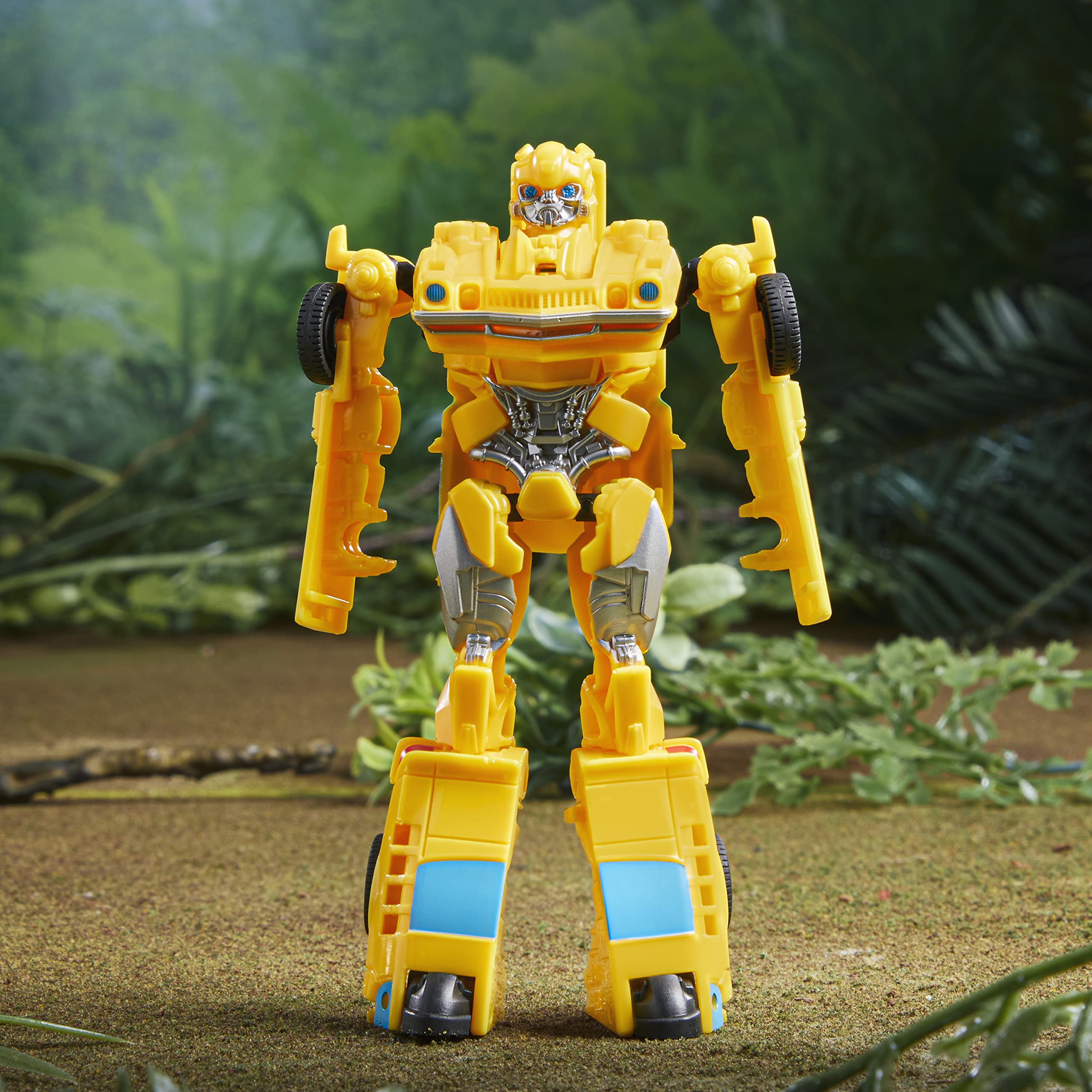 Foto 4 pulgar | Figura Transformers Rise Of The Beasts Bumblebee & Snarlsaber - Venta Internacional