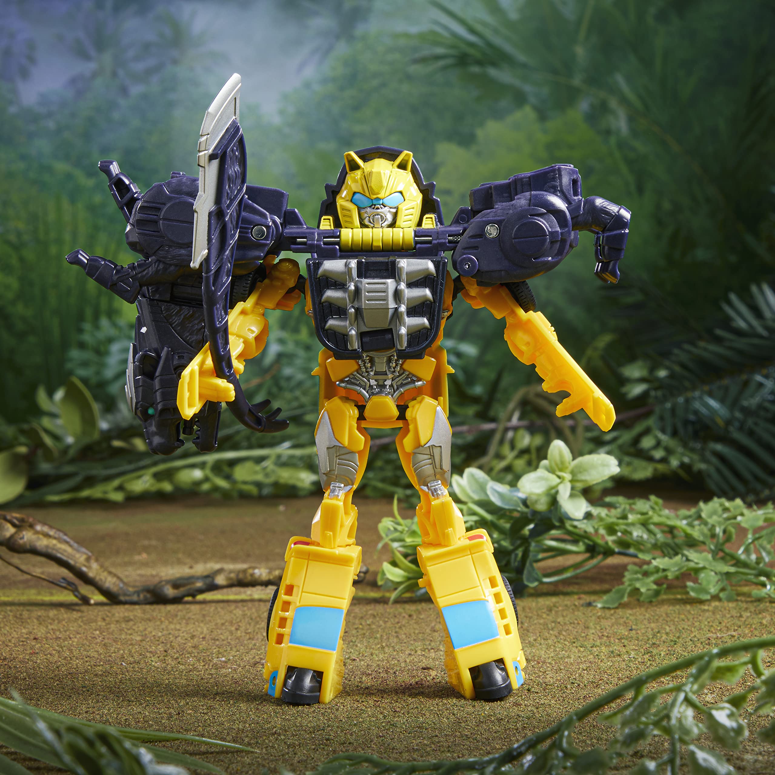 Foto 6 pulgar | Figura Transformers Rise Of The Beasts Bumblebee & Snarlsaber - Venta Internacional