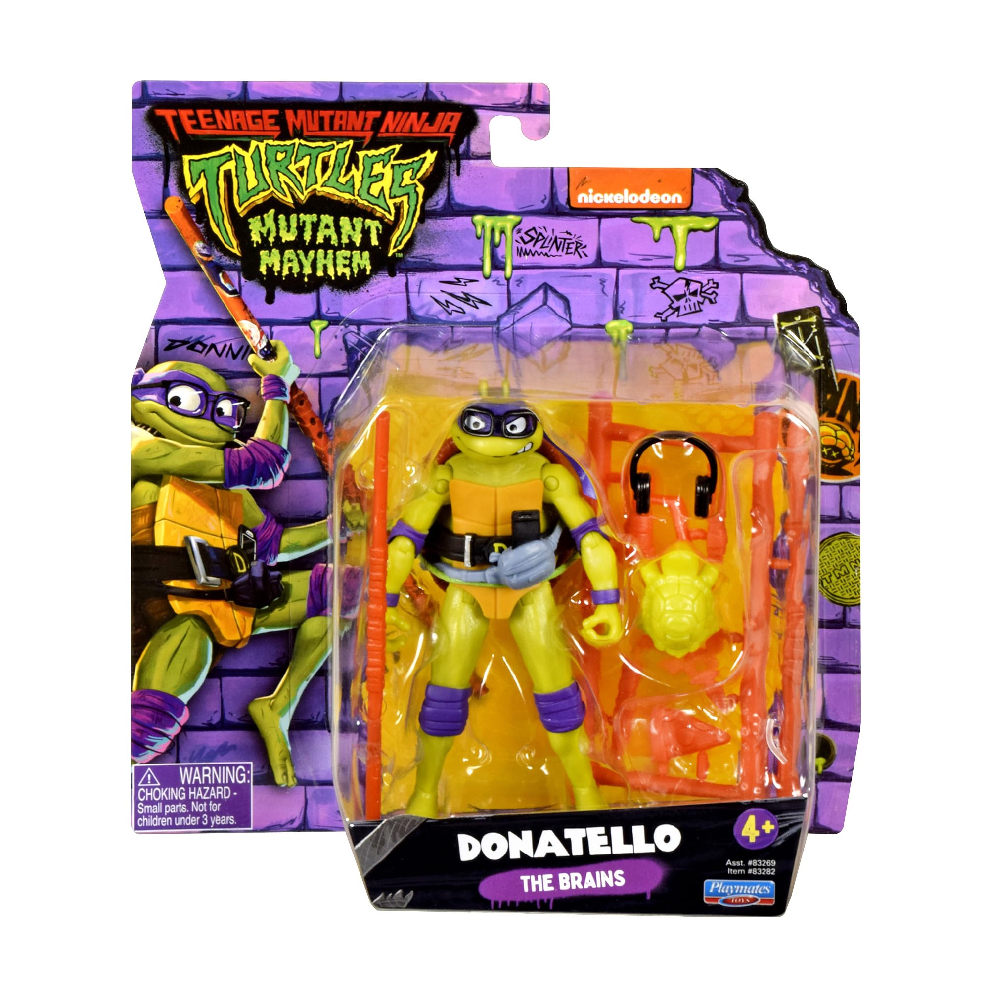 Foto 6 pulgar | Figura Teenage Mutant Ninja Turtles Donatello- Venta Internacional