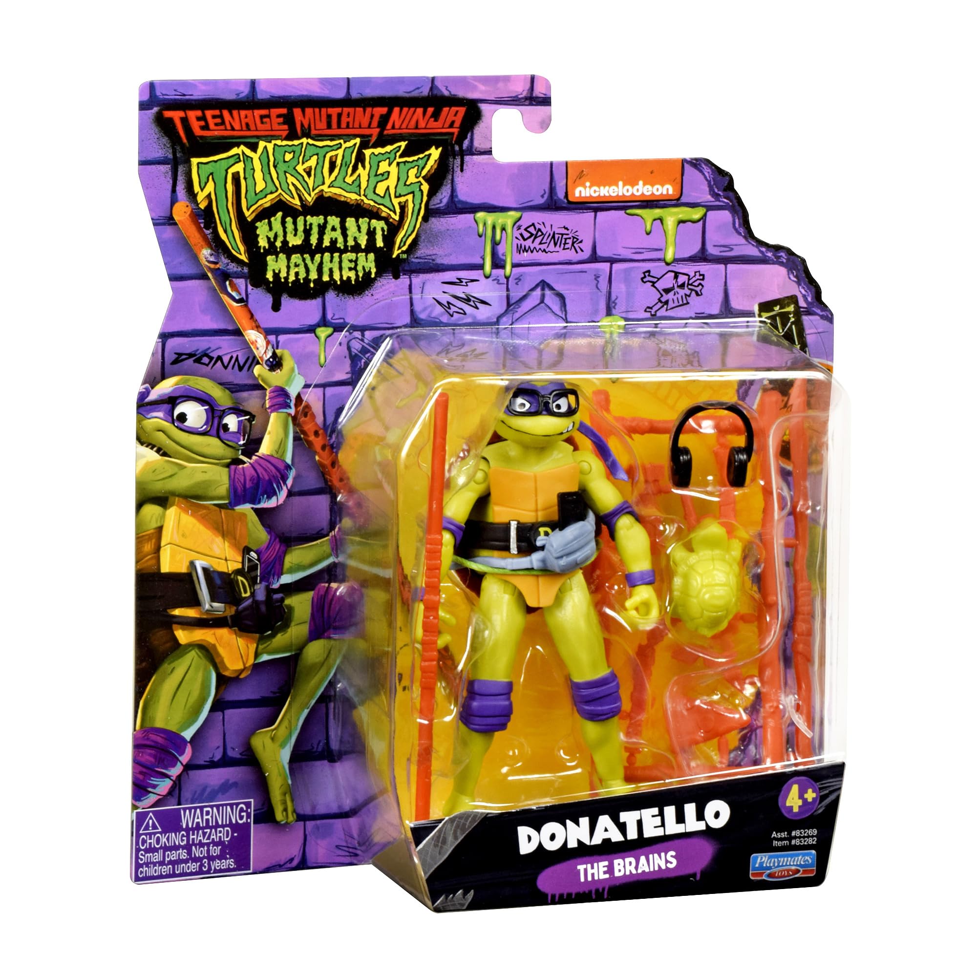 Foto 7 pulgar | Figura Teenage Mutant Ninja Turtles Donatello- Venta Internacional