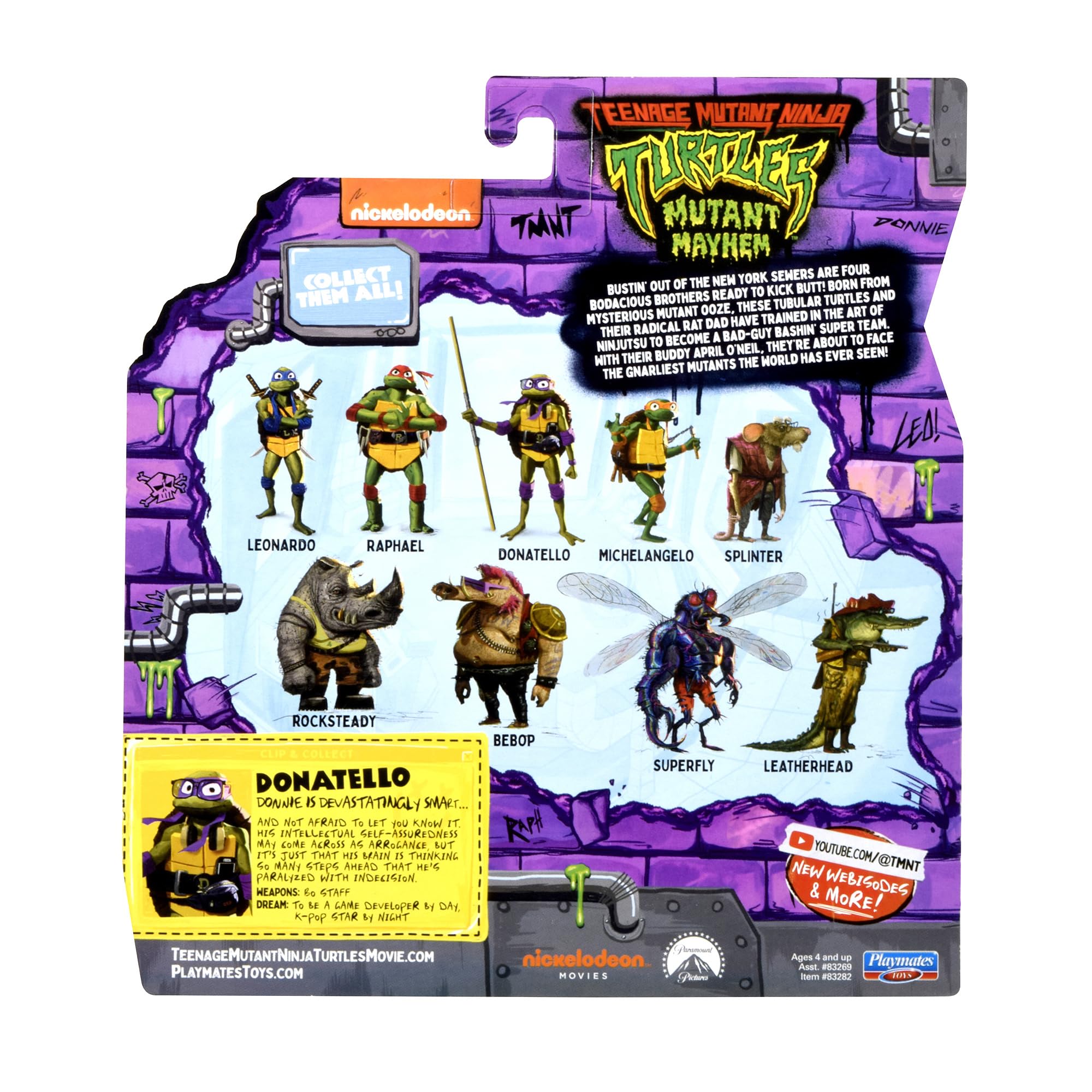 Foto 7 | Figura Teenage Mutant Ninja Turtles Donatello- Venta Internacional