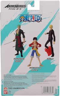 Foto 2 | Figura De Acción Anime Heroes One Piece Sanji 16,5 Cm 36933 - Venta Internacional.