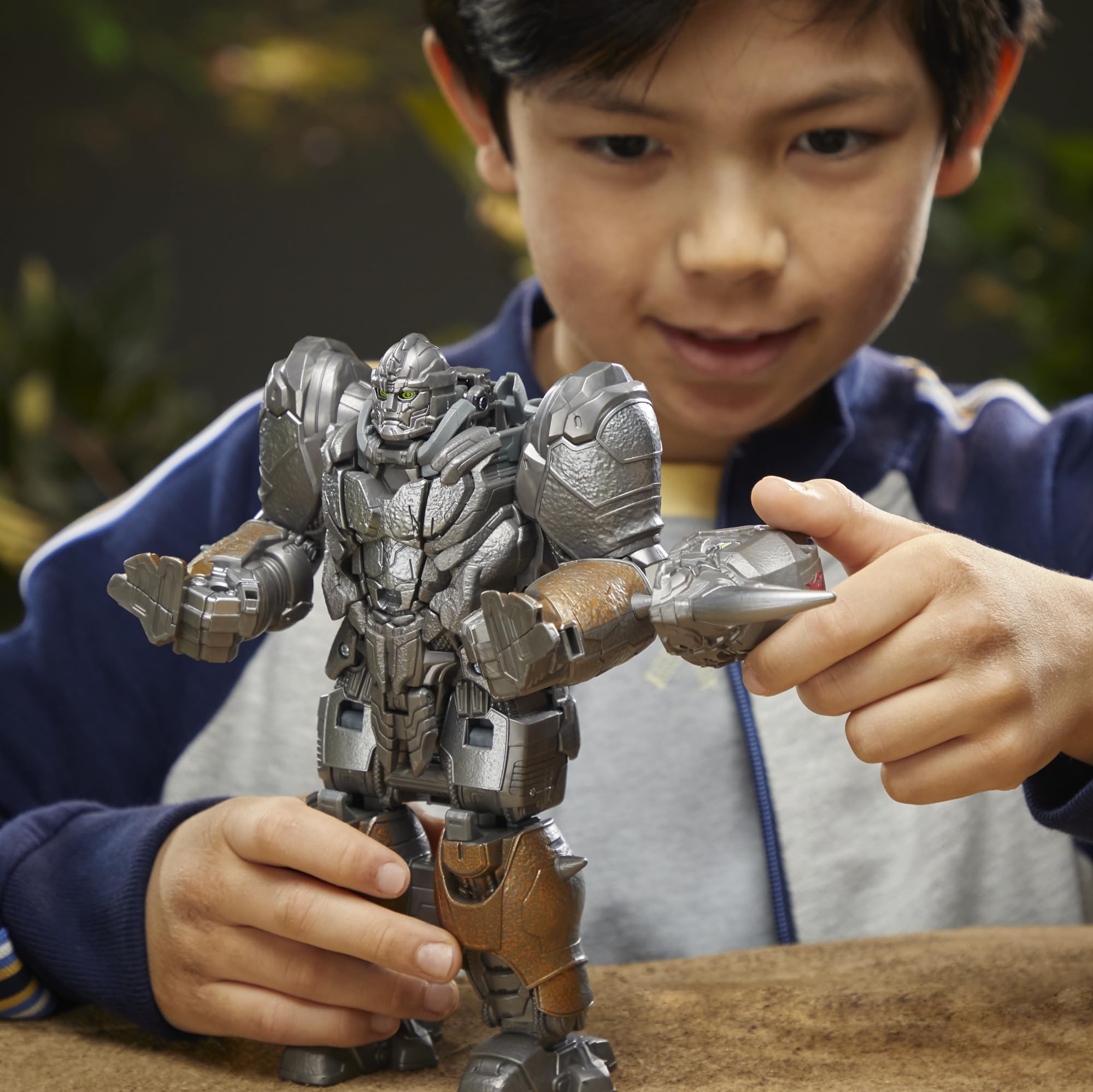 Foto 7 pulgar | Figura de Acción Transformers Smash Changer Rhinox 23 cm - Venta Internacional