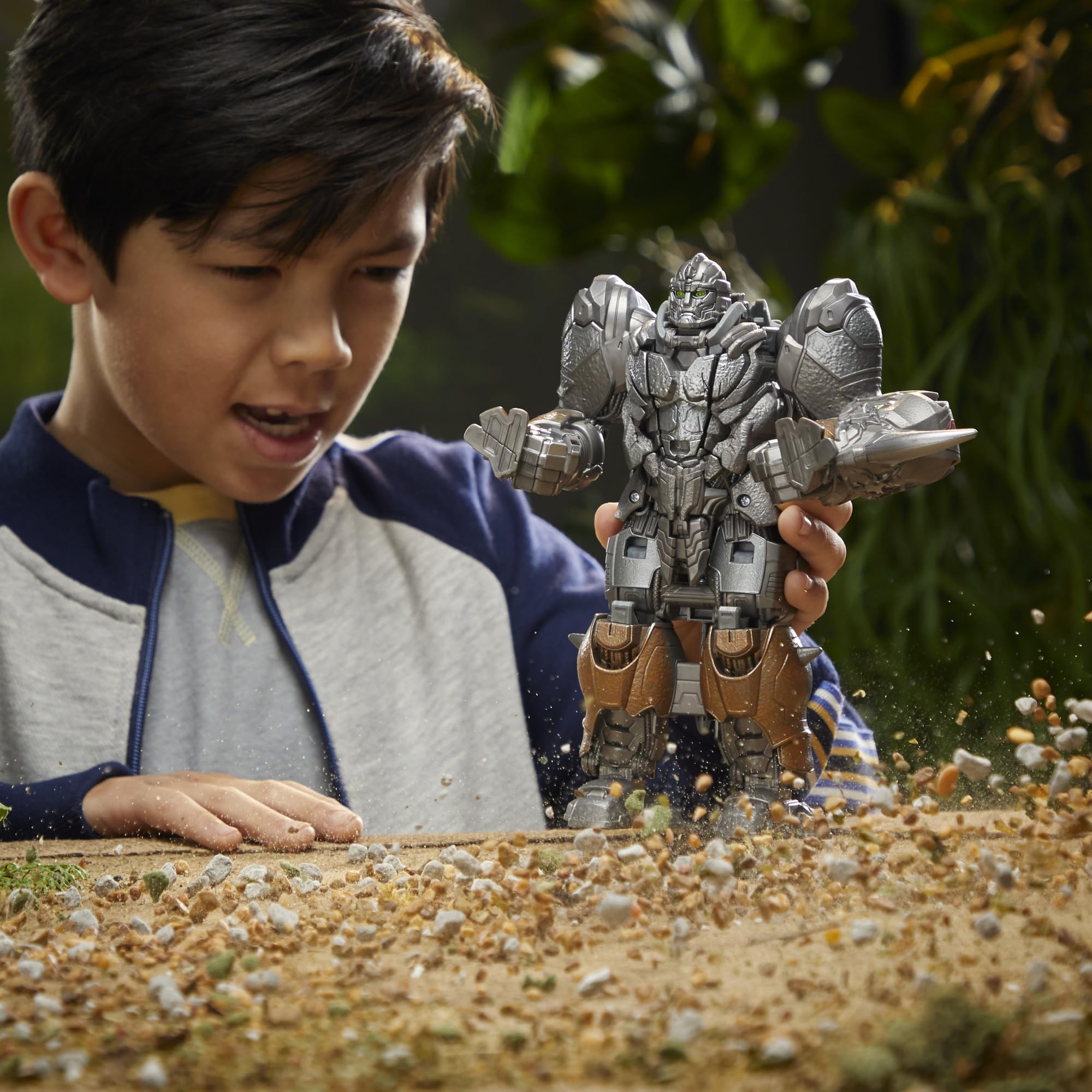 Foto 7 | Figura de Acción Transformers Smash Changer Rhinox 23 cm - Venta Internacional