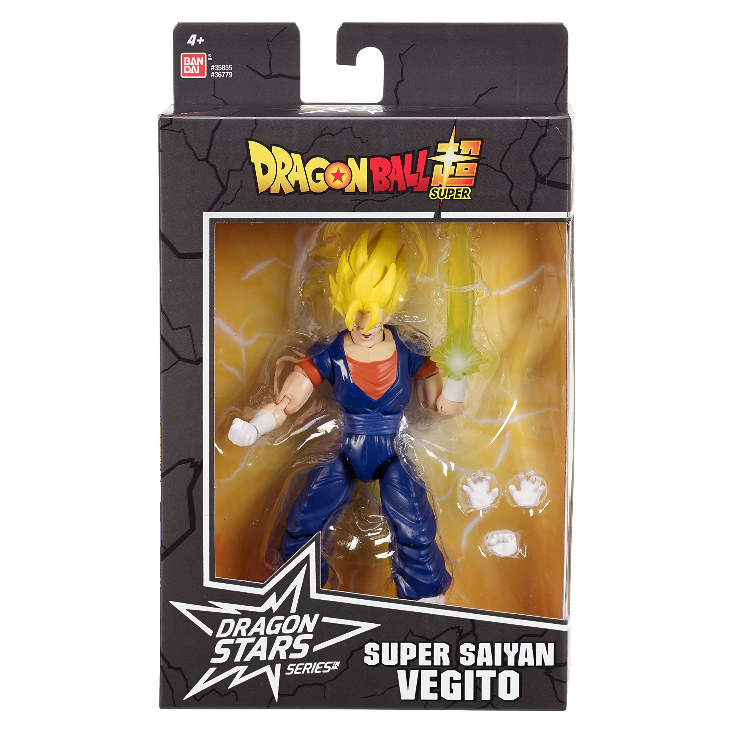 Foto 7 pulgar | Figura Dragon Ball Super Dragon Stars Super Saiyan Vegueta-Venta Internacional