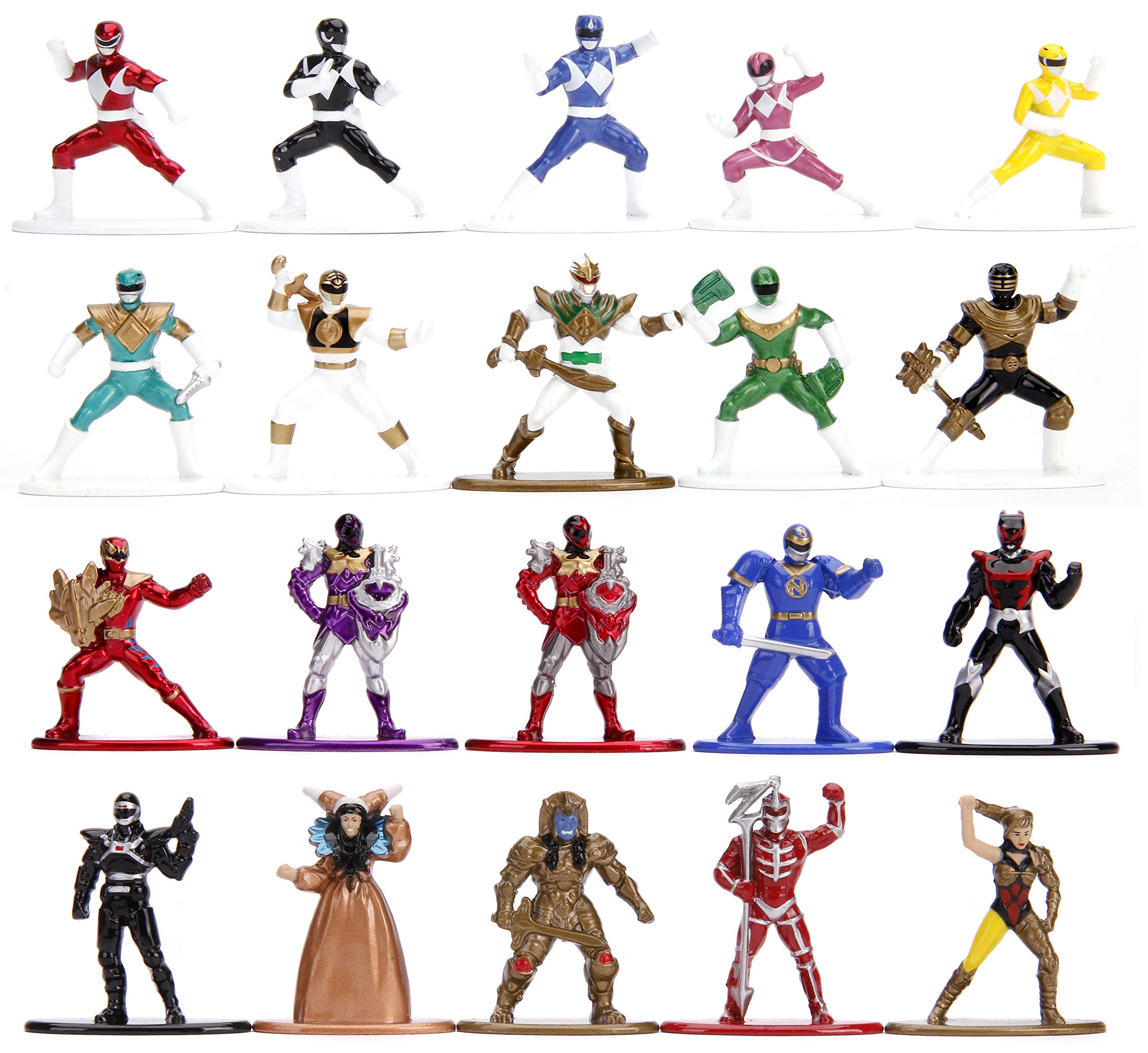 Foto 2 pulgar | Figuras Coleccionables Jada Toys Power Rangers 20 Piezas - Venta Internacional