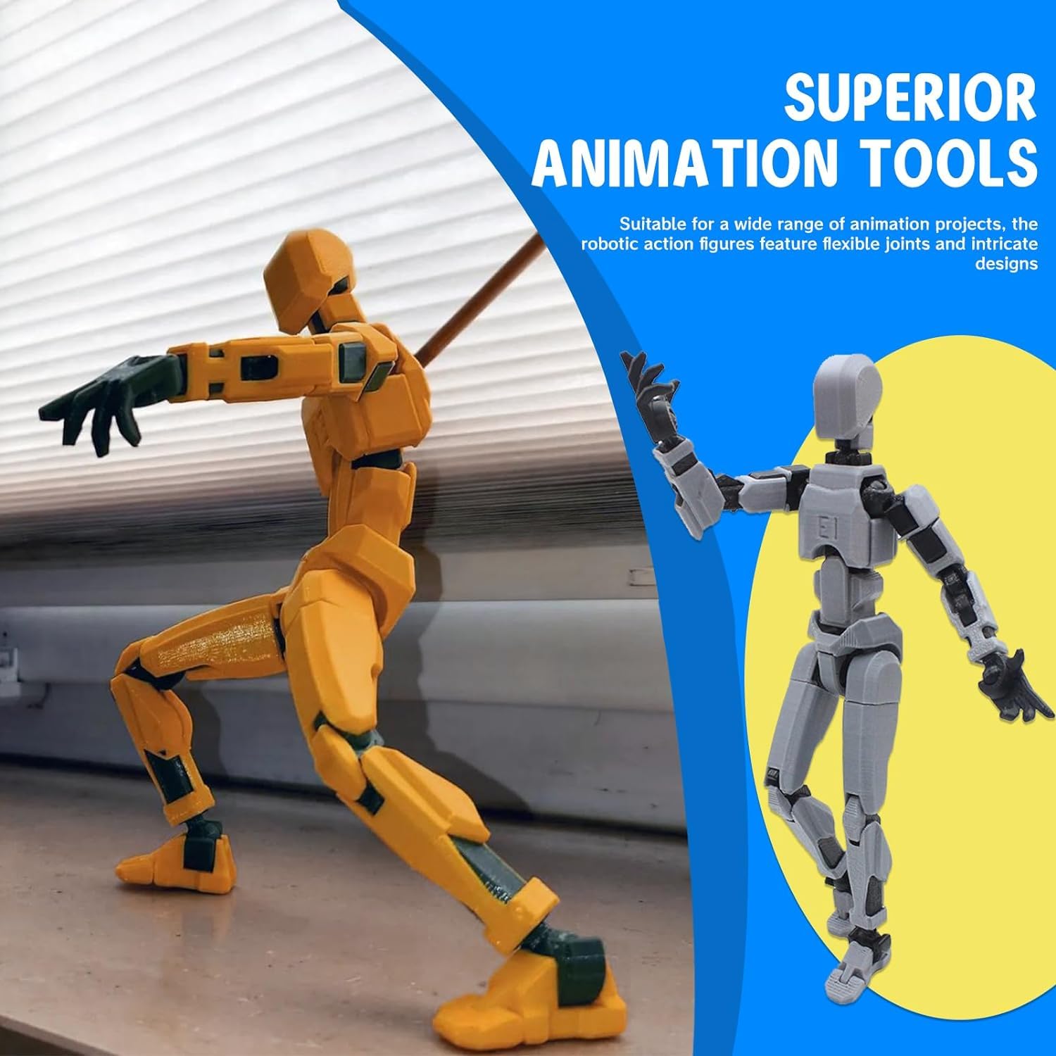 Foto 6 | Figura de Acción MerryXD Titan 13 Dummy Juguete Impreso en 3D - Venta Internacional