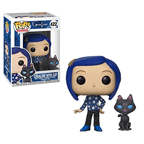 Foto 3 pulgar | Figura Coleccionable Funko Pop Movies Coraline con Cat Buddy - Venta Internacional