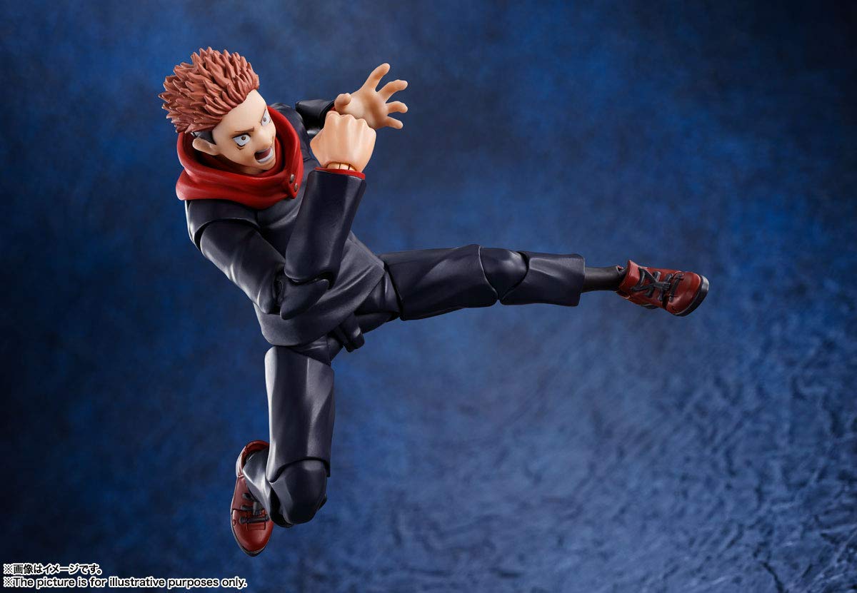 Foto 7 pulgar | Figura de Acción Tamashii Nations Yuji Itadori Jujutsu Kaisen - Venta Internacional