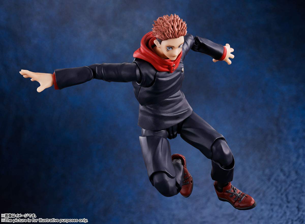 Foto 8 pulgar | Figura de Acción Tamashii Nations Yuji Itadori Jujutsu Kaisen - Venta Internacional