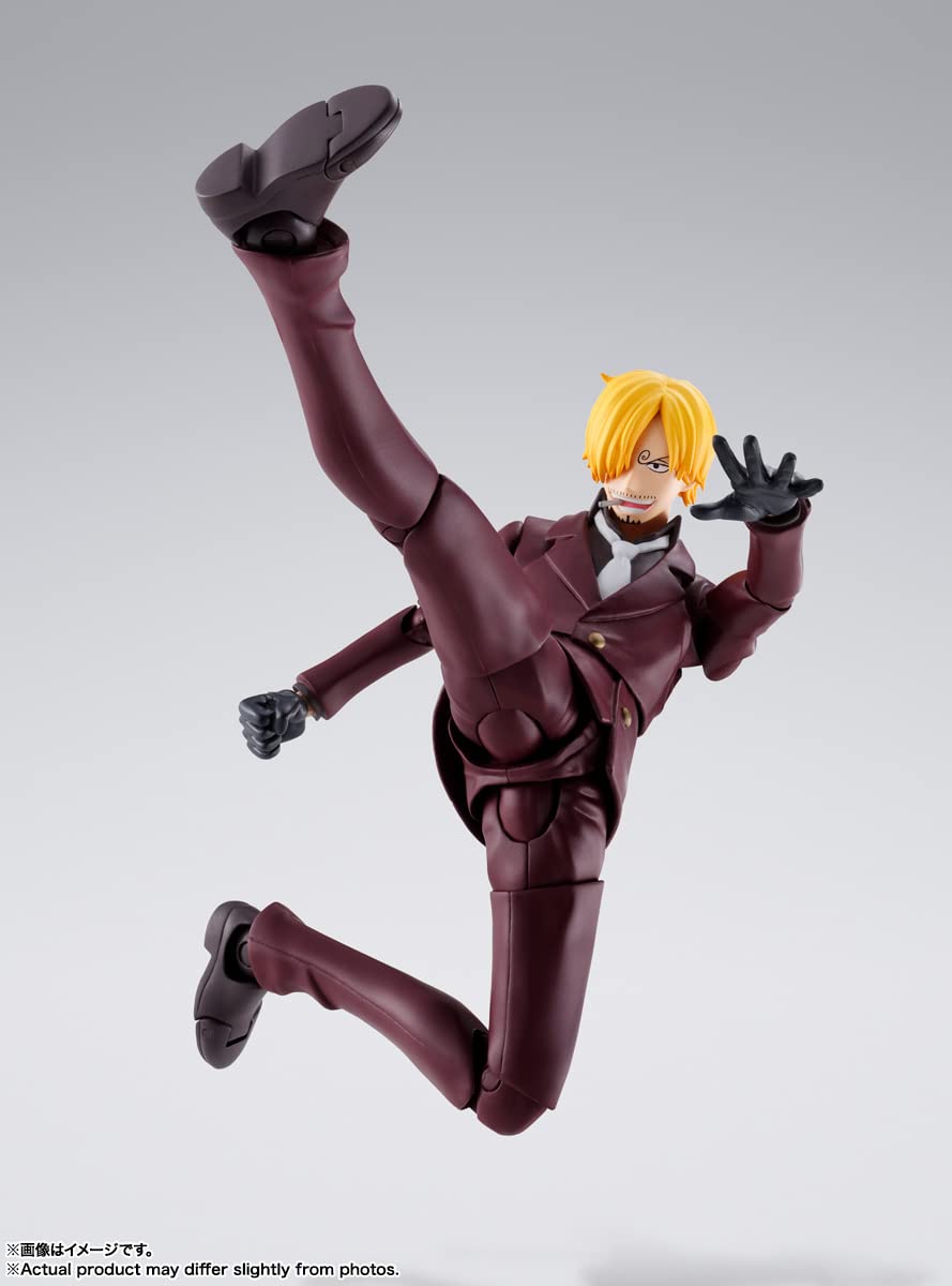 Foto 4 pulgar | Figura Tamashii Nations One Piece Sanji The Raid - Venta Internacional