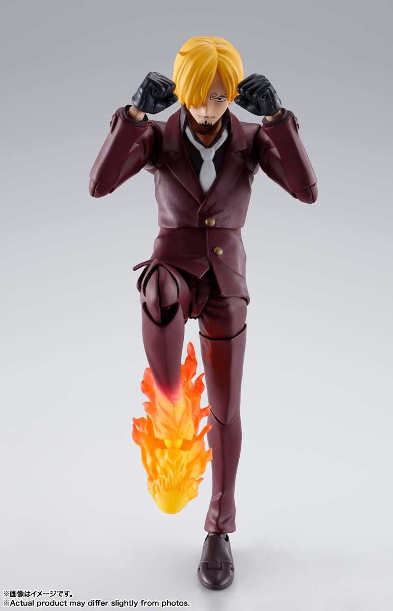 Foto 5 pulgar | Figura Tamashii Nations One Piece Sanji The Raid - Venta Internacional