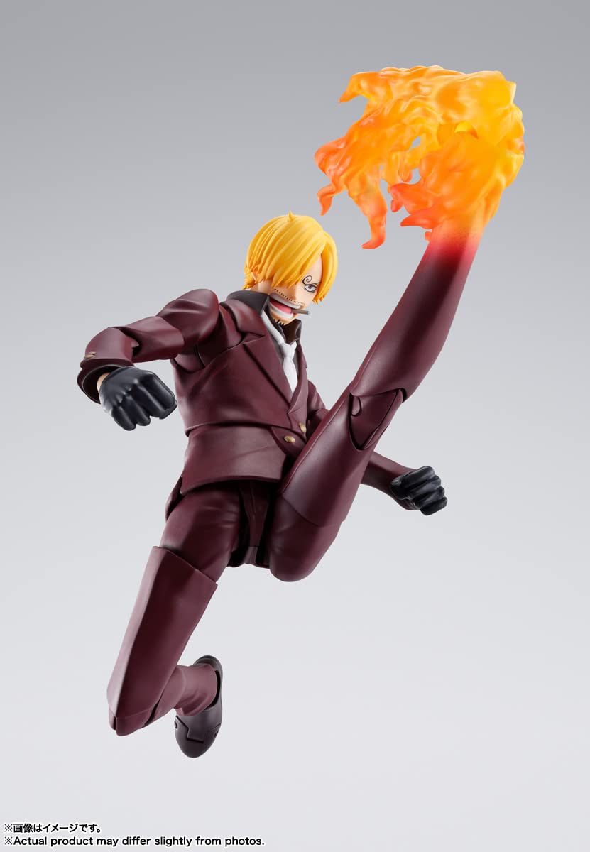 Foto 7 pulgar | Figura Tamashii Nations One Piece Sanji The Raid - Venta Internacional