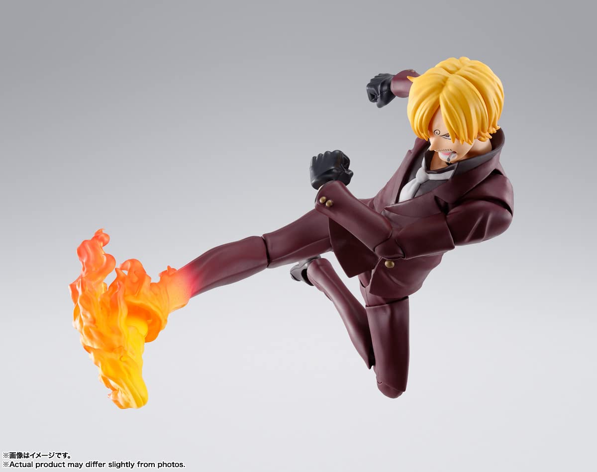 Foto 8 pulgar | Figura Tamashii Nations One Piece Sanji The Raid - Venta Internacional