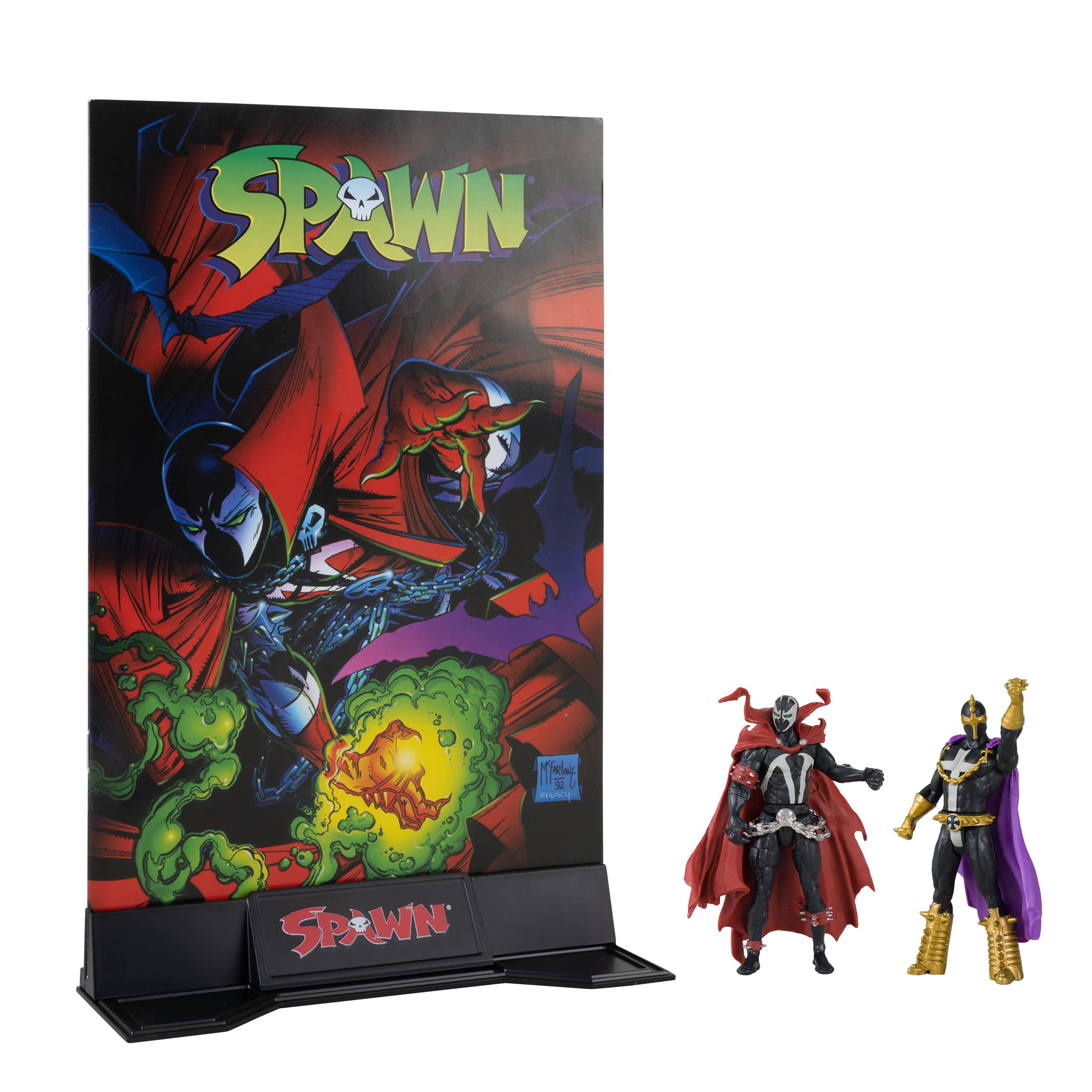 Foto 2 pulgar | Figuras de Acción Mcfarlane Spawn con Cómic - Venta Internacional