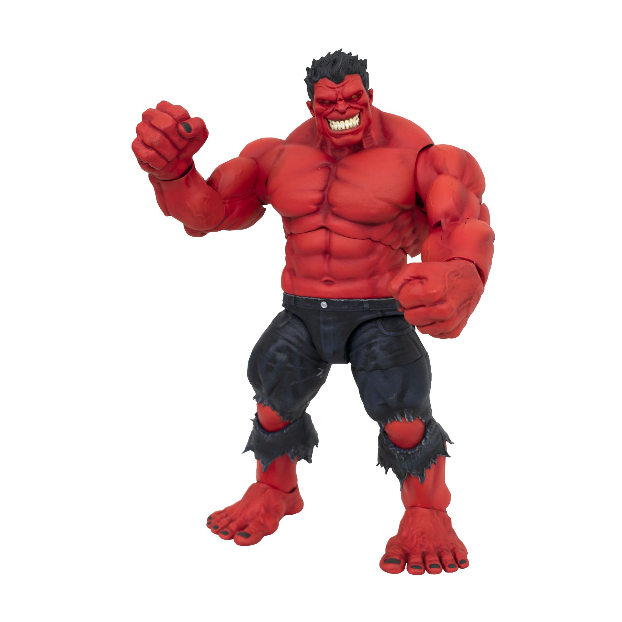 Foto 7 pulgar | Figura de Acción Diamond Select Toys Marvel Select Red Hulk 23 cm - Venta Internacional