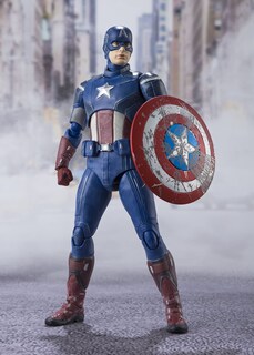Foto 2 | Figura de Acción Tamashii Nations Captain America Avengers - Venta Internacional