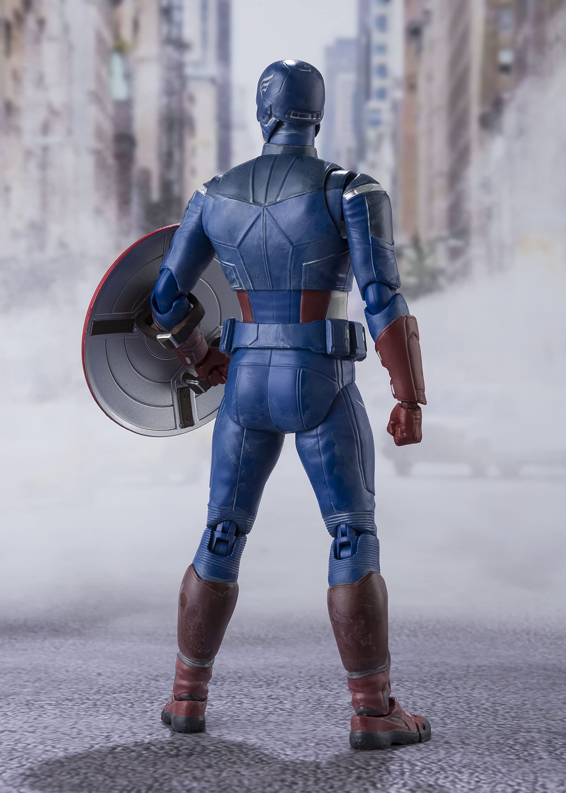 Foto 4 pulgar | Figura de Acción Tamashii Nations Captain America Avengers - Venta Internacional