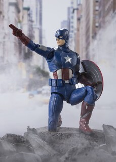 Foto 4 | Figura de Acción Tamashii Nations Captain America Avengers - Venta Internacional