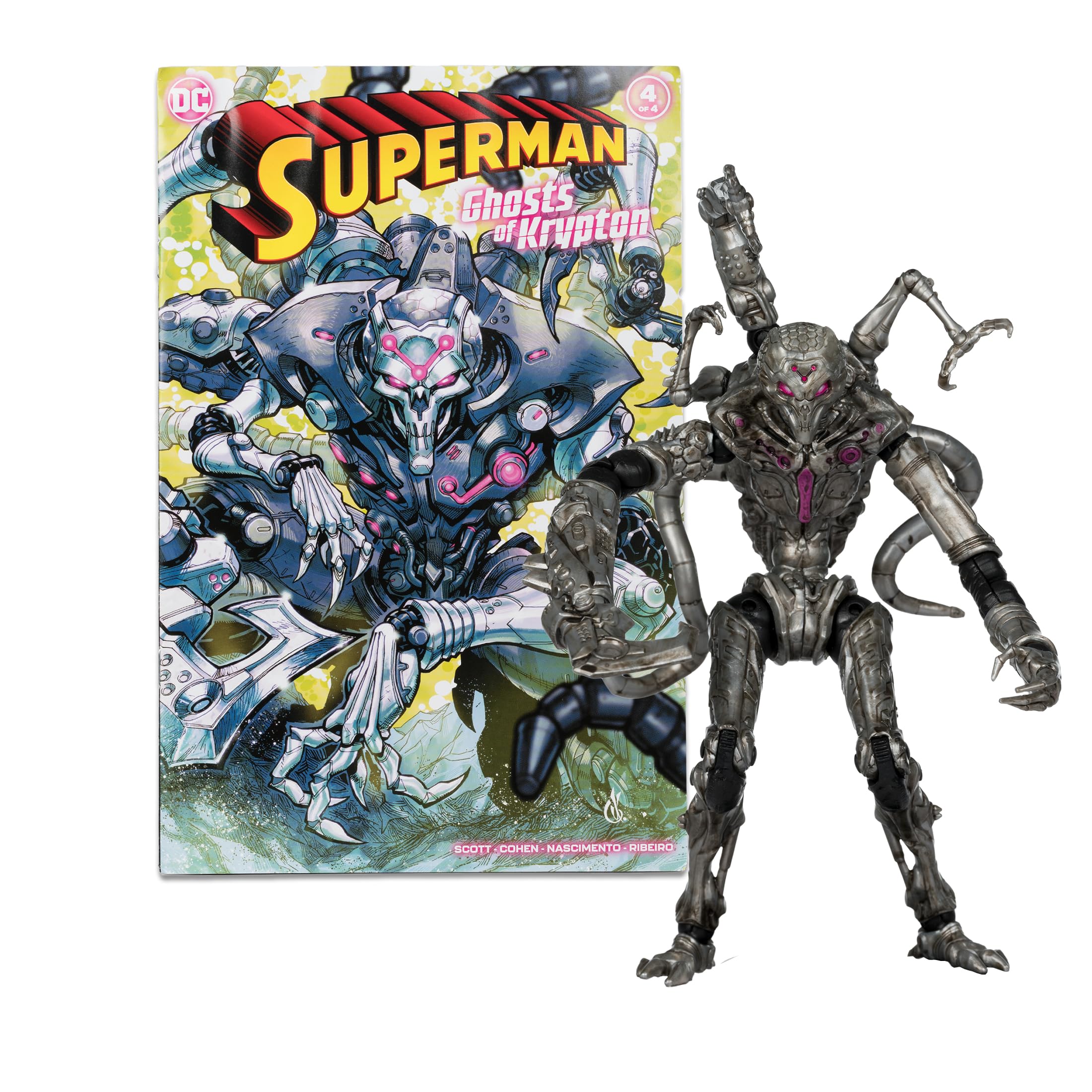 Figura de Acción Mcfarlane Toys DC Direct Page Punchers Brainiac - Venta Internacional
