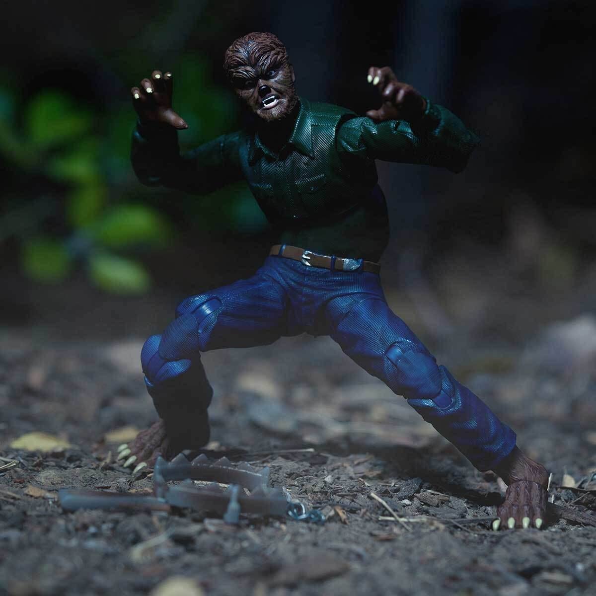 Foto 5 pulgar | Figura de Acción Jada Toys Universal Monsters 6 The Wolfman - Venta Internacional