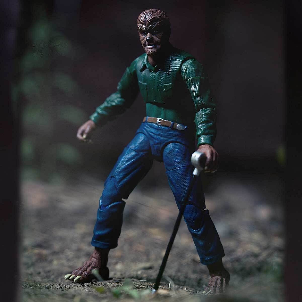 Foto 6 pulgar | Figura de Acción Jada Toys Universal Monsters 6 The Wolfman - Venta Internacional
